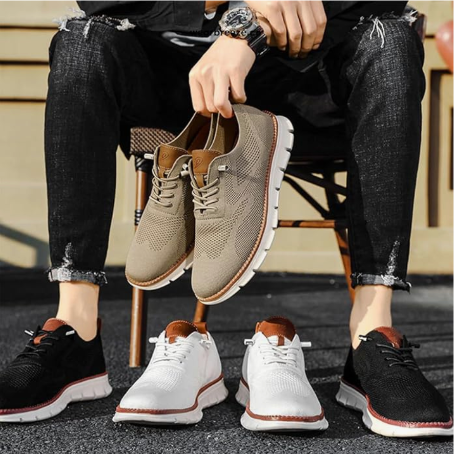 Men's knitted hiking shoes | Lightweight work shoes