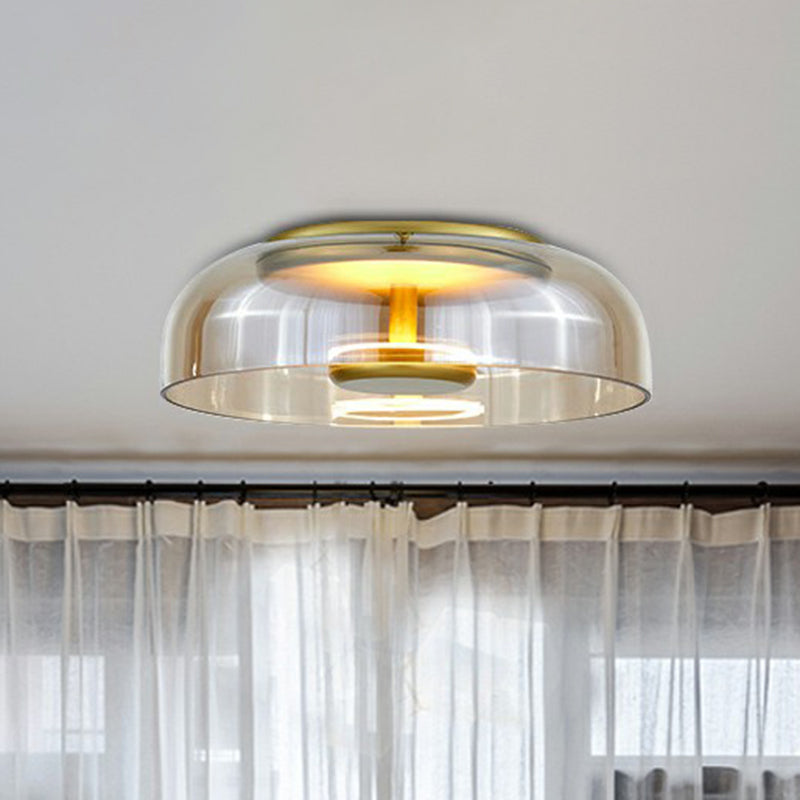 Elegantní LED skleněné stropní svítidlo