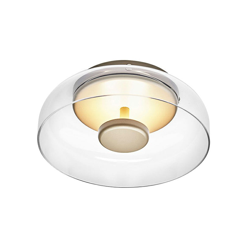 Elegantní LED skleněné stropní svítidlo