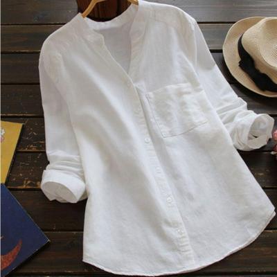 Aloyse Women's Shirt - Comfort in Breathable Cotton and Linen and Loose, Casual Cut