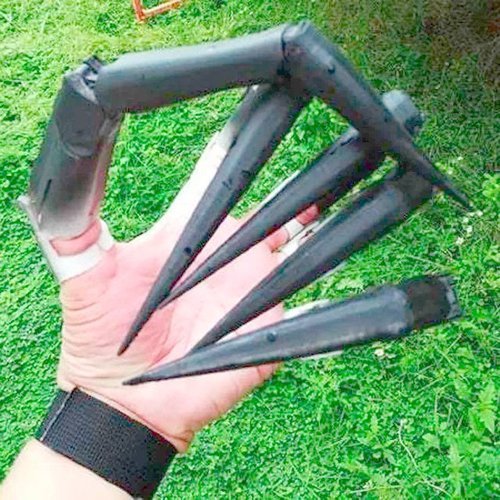 CreepaClaw | 3D Movable Finger Extension – Movable Cosplay Claw Hand Accessory for Halloween