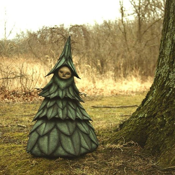 MysticWitch | Creepy Witch Sculptures – Dark, Bizarre Art, Halloween Decor, Gothic Home Decor