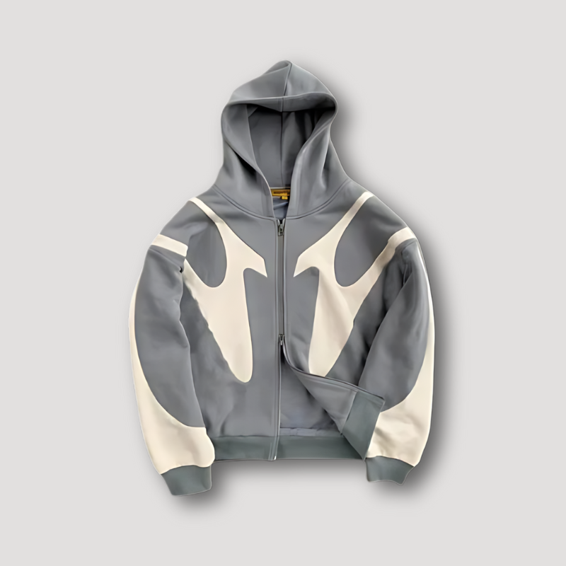 Graphic Full Zip Hoodie for Men - Image 3