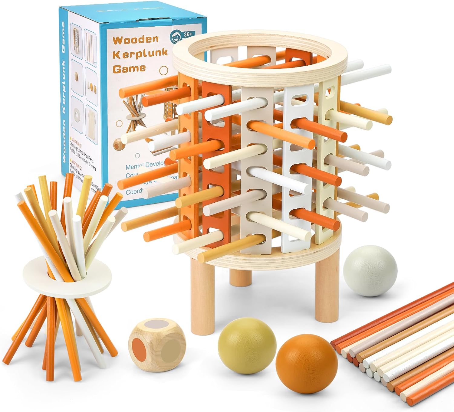 Colored learning tower Montessori toy
