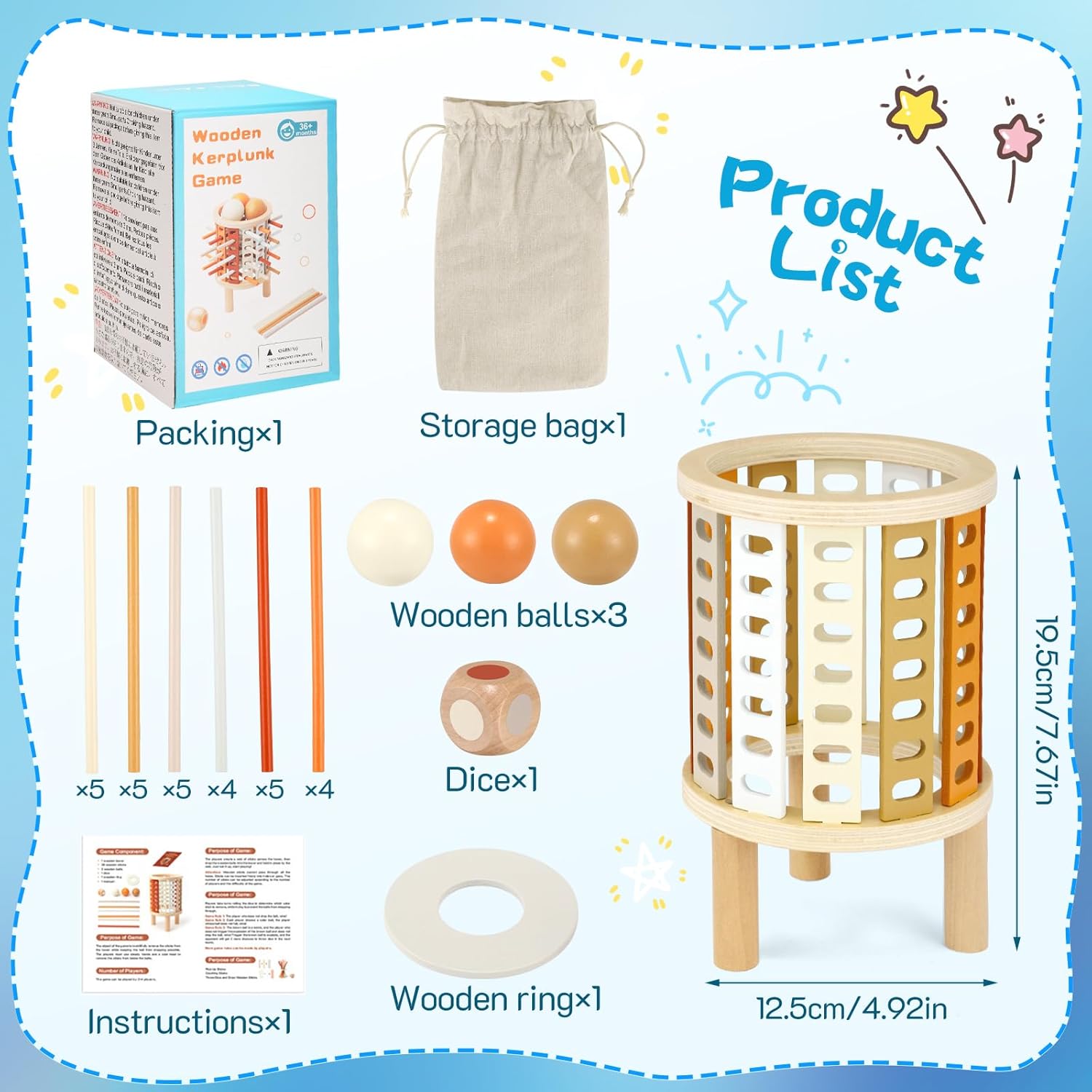 Colored learning tower Montessori toy