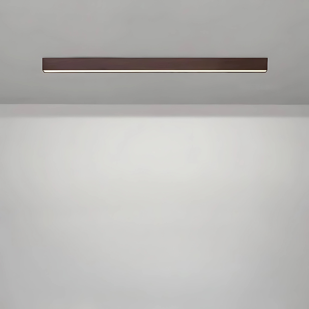 Loftslamper Moderne træ lineær bararmatur