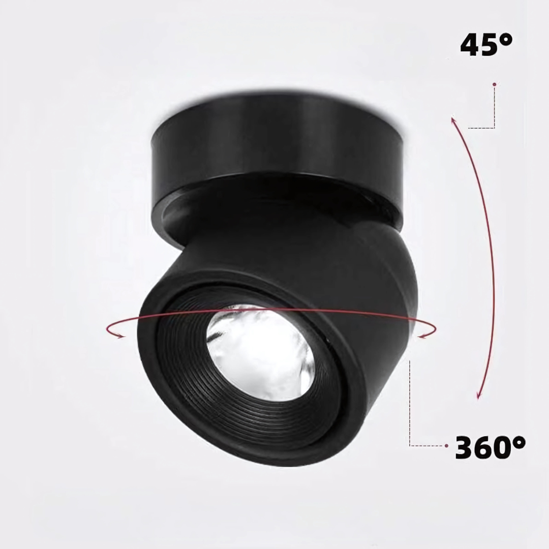 LED Adjustable Ceiling Spotlight Aluminum