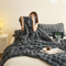 Blanket Soft Fleece Warm Reversible Throw