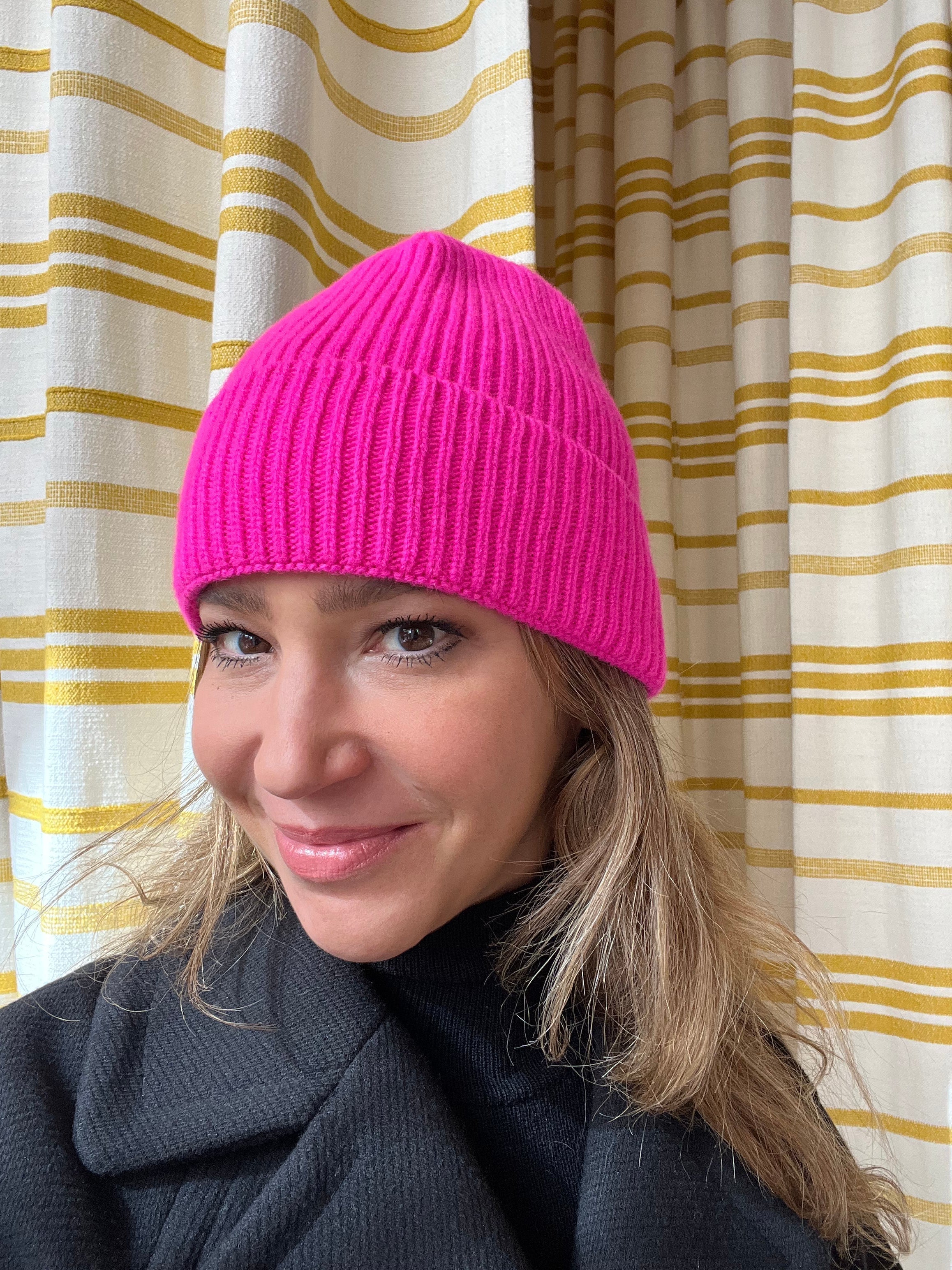 Cashmere beanie "Lille" Poppy