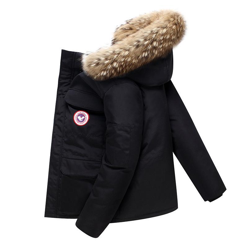 Men's Warm and Thick Winter Jacket Comfortable | Hooded Fur Parka