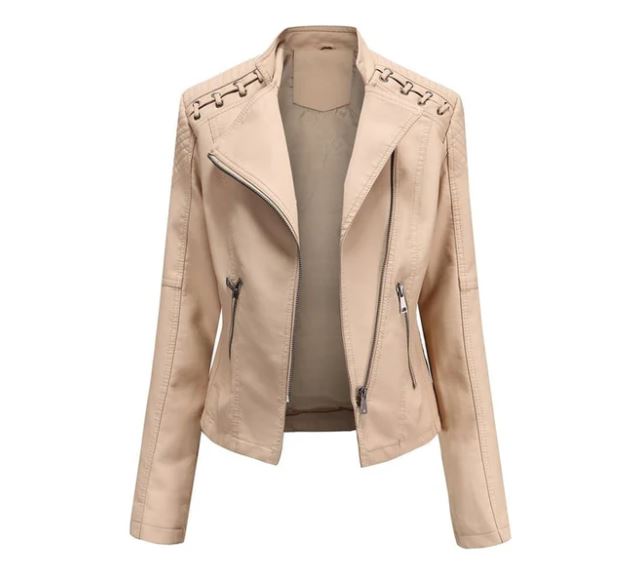 Lamb leather jacket