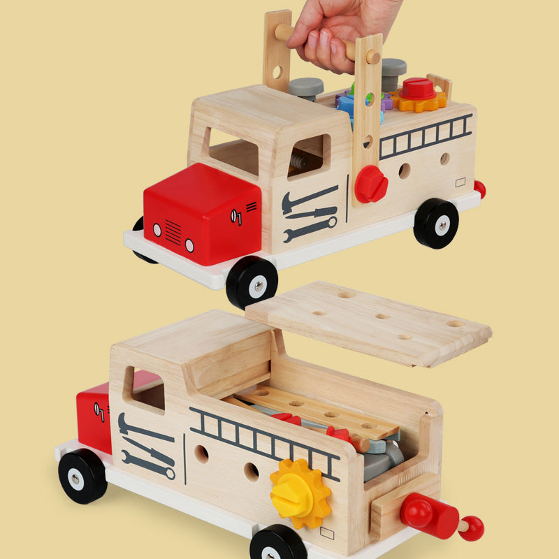 Children's screwdriver repair station, educational toy