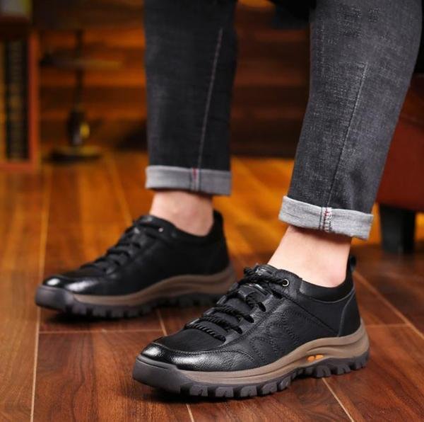 ORTHOPEDIC LEATHER SHOES FOR MEN