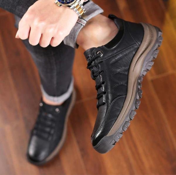 ORTHOPEDIC LEATHER SHOES FOR MEN