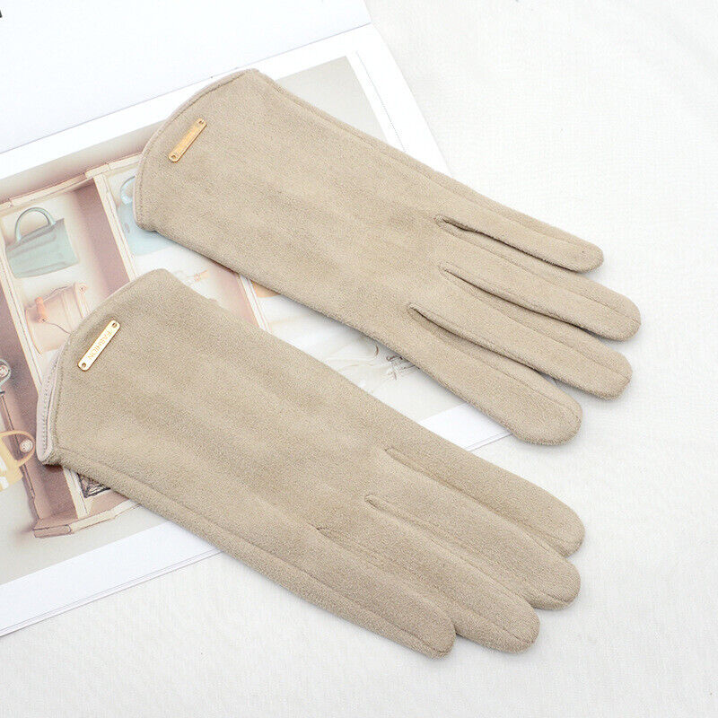 Lotte | Classic and versatile suede gloves