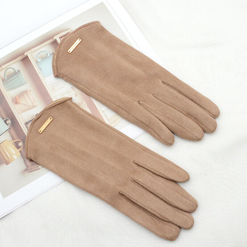 Lotte | Classic and versatile suede gloves