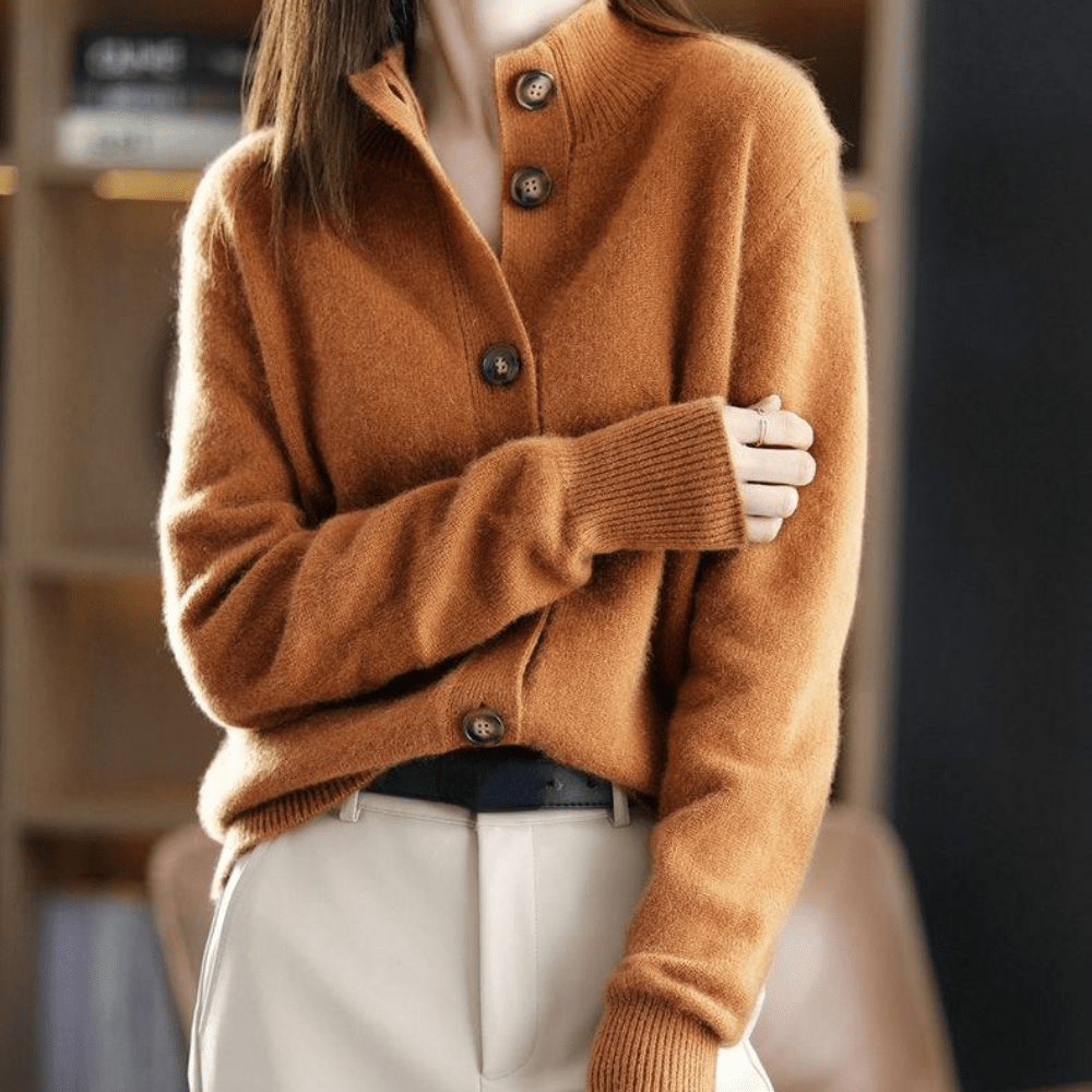 Darla Women's Cashmere Cardigan - Soft & Elegant Sweater with Comfortable Fit