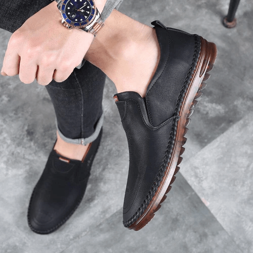 Image of Men's Slip-On Casual Driving Shoes