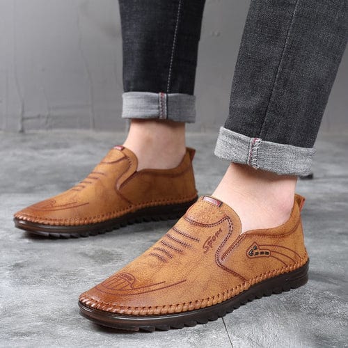 Image of Men's Slip-On Casual Driving Shoes