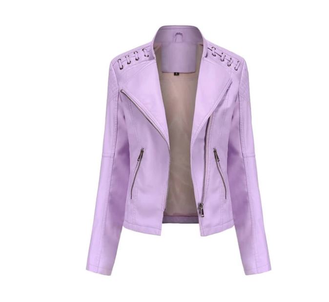 Lamb leather jacket