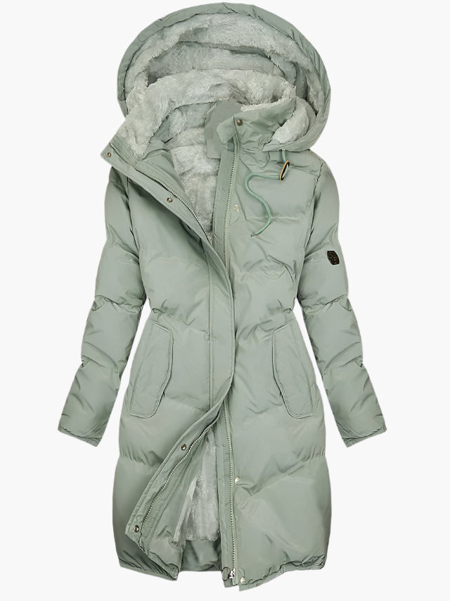 Hooded Puffer Jacket for Women - Image 1
