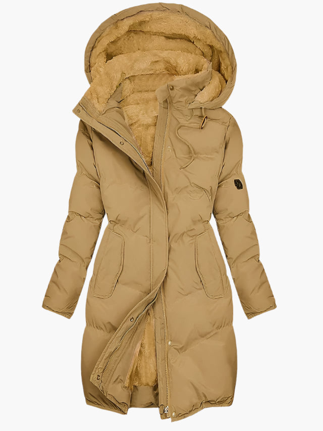 Hooded Puffer Jacket for Women - Image 3