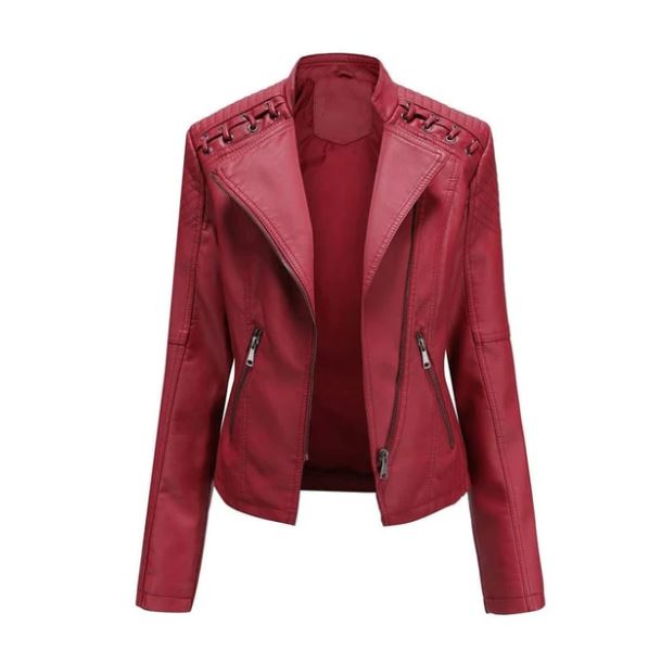 Lamb leather jacket