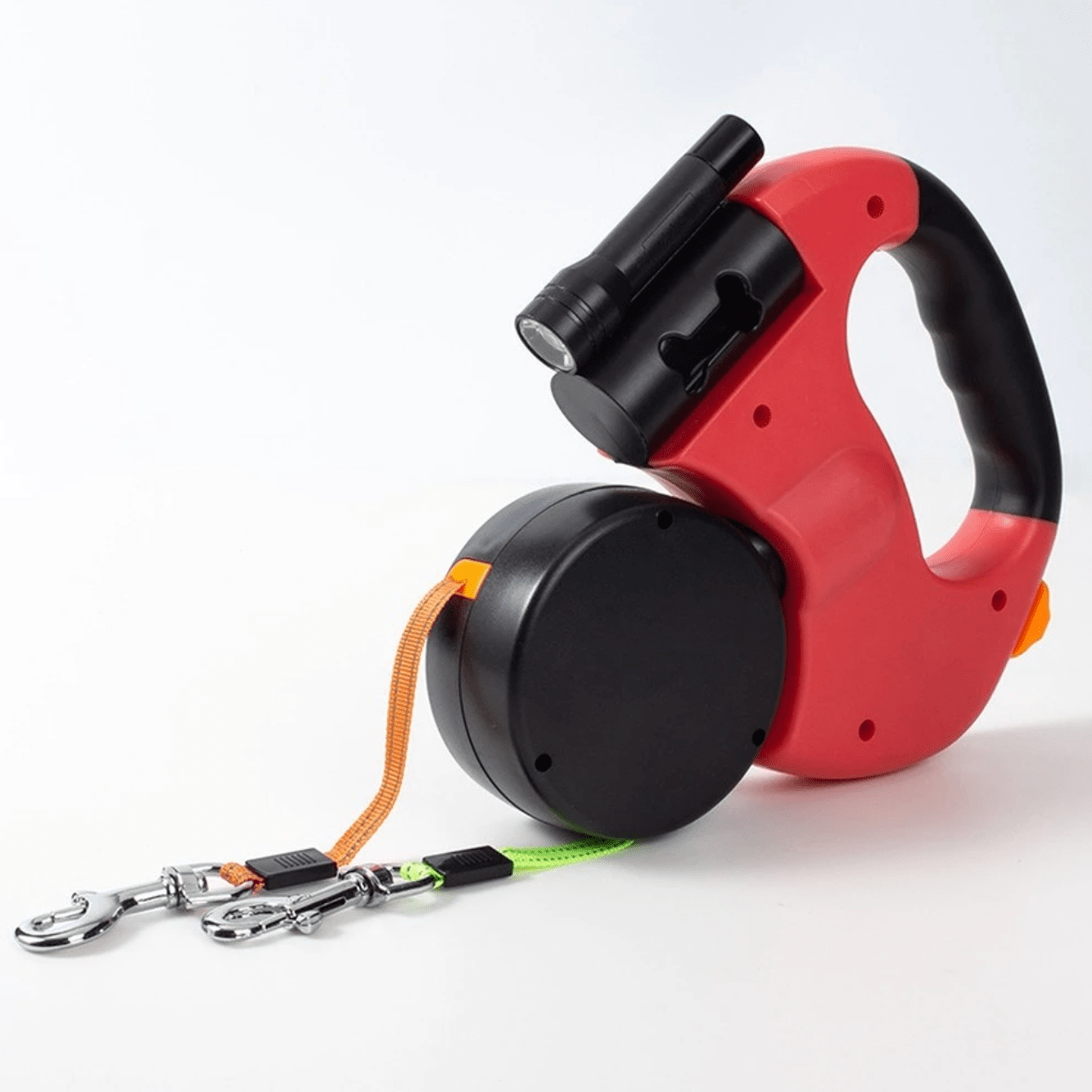 Image of Retractable Double Dog Leash