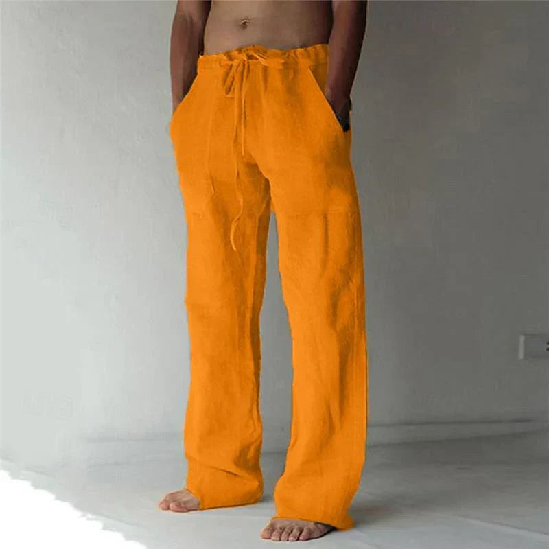 Arthur - Men's Wide Linen Pants