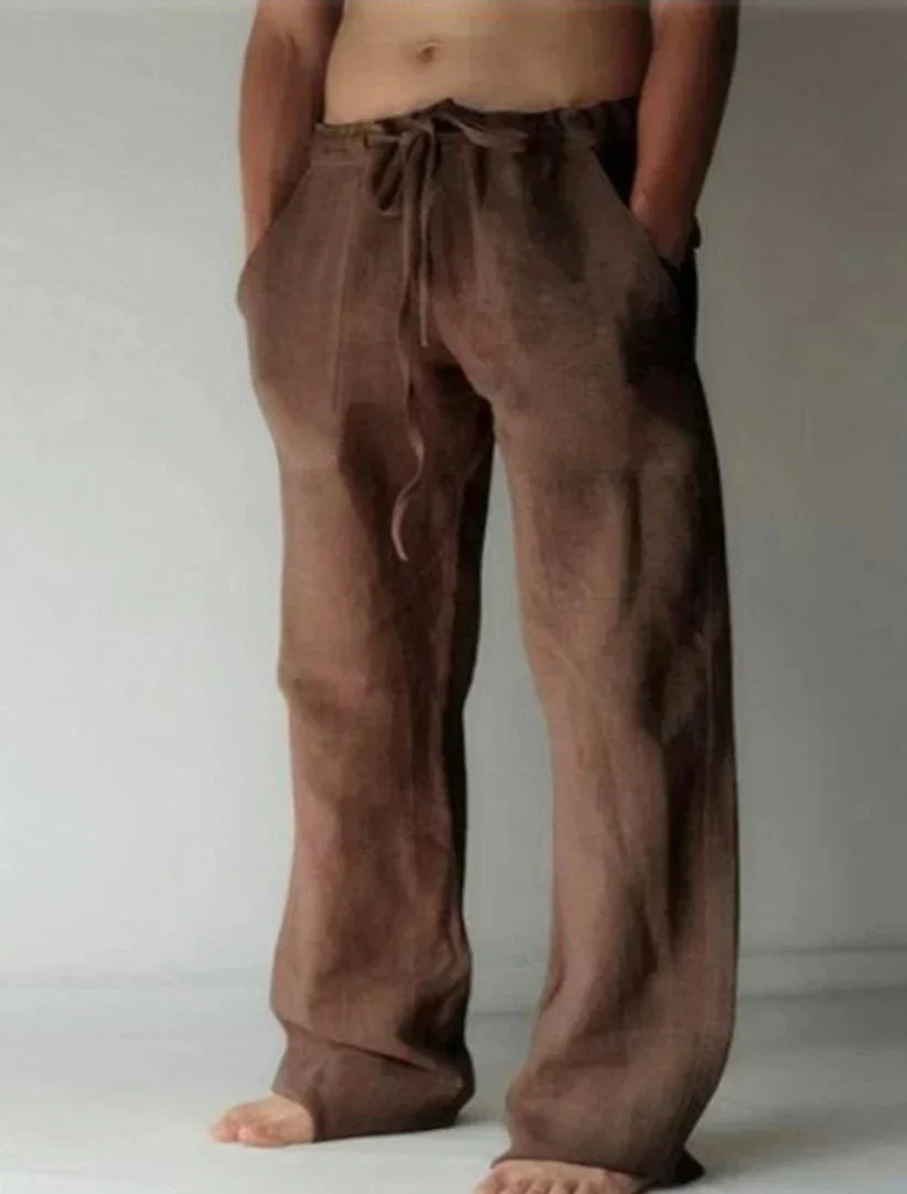 Arthur - Men's Wide Linen Pants