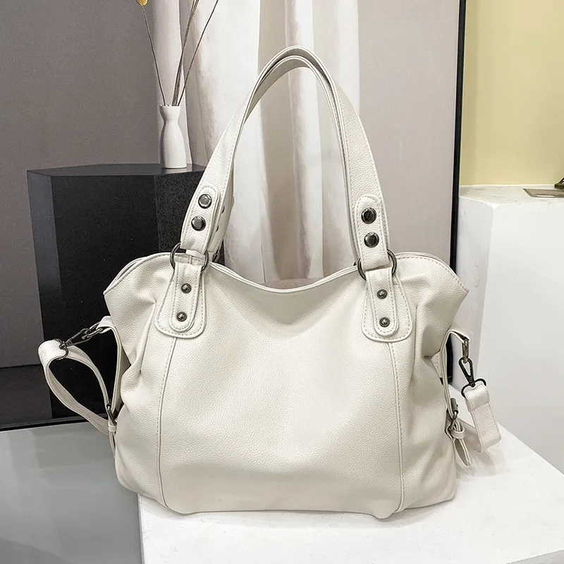 Lunelle - Large soft leather bag
