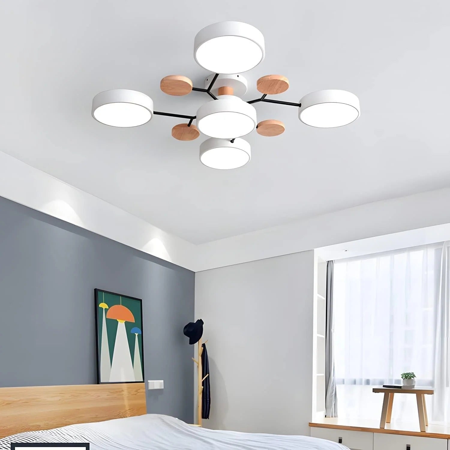 LED moderne loftsarmatur