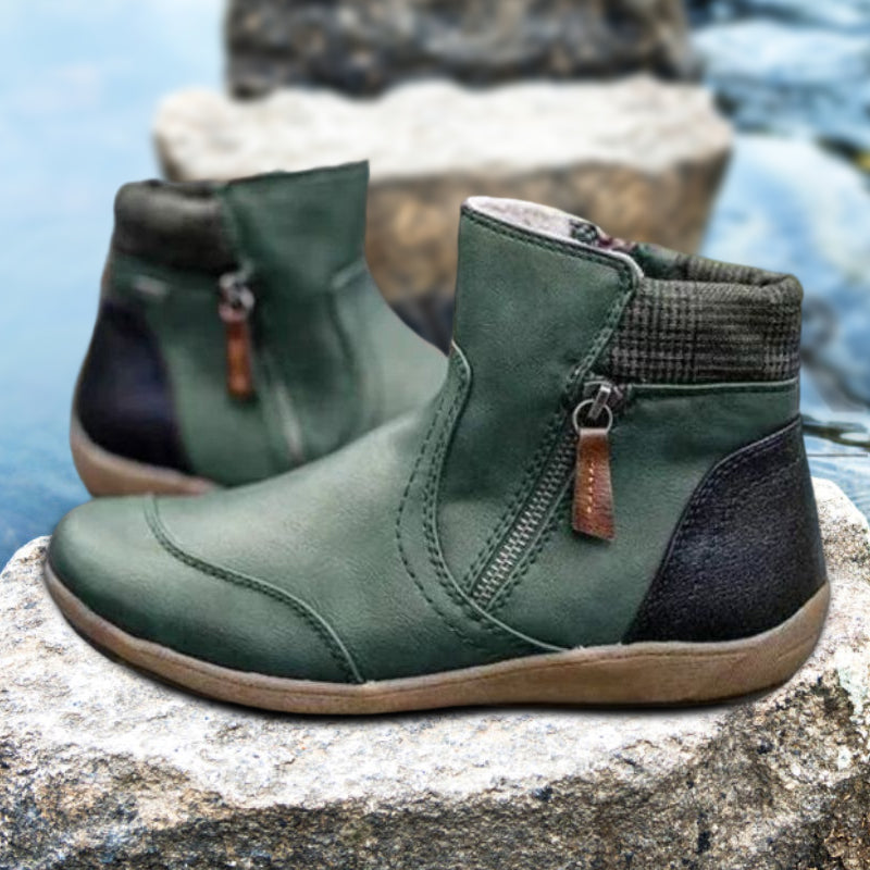 Zipper Ankle Boots for Women - Image 2