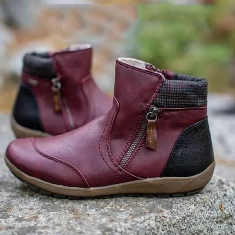 Zipper Ankle Boots for Women - Image 3