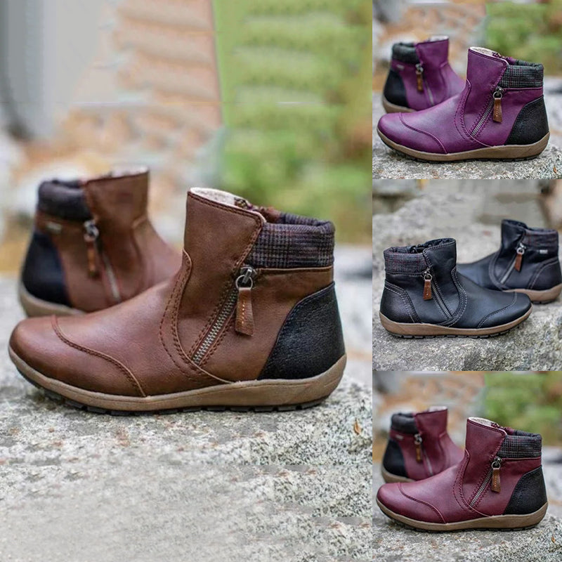 Zipper Ankle Boots for Women - Image 7