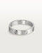 Aria - Unisex-ring i sølv, størrelse 1, zinklegering