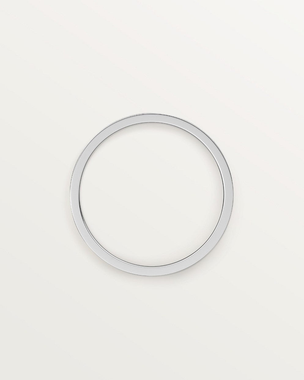 Aria - Unisex-ring i sølv, størrelse 1, zinklegering
