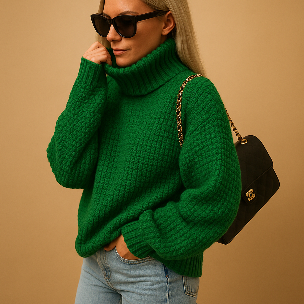 Oversized Knit Sweater for Women - Image 4