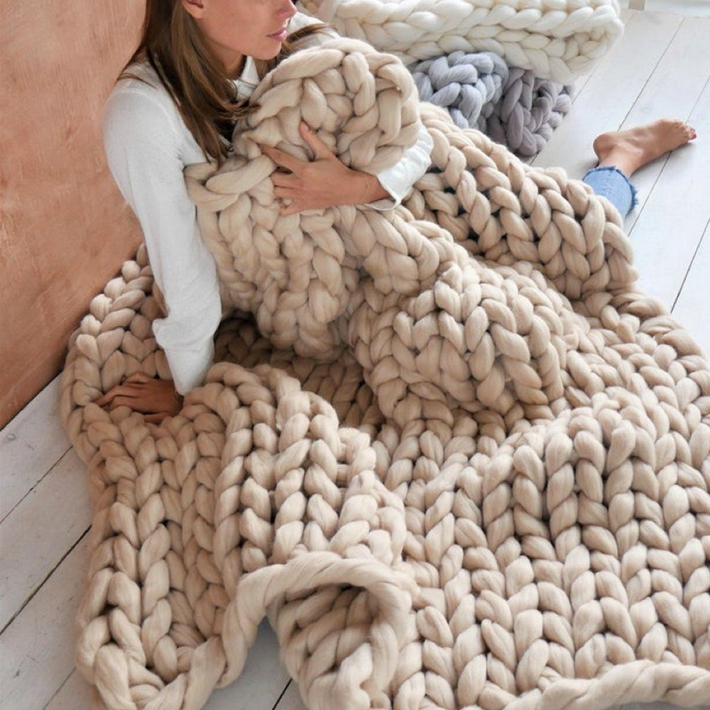 WinterWarm Wool Knitting Set - Cozy and cuddly
