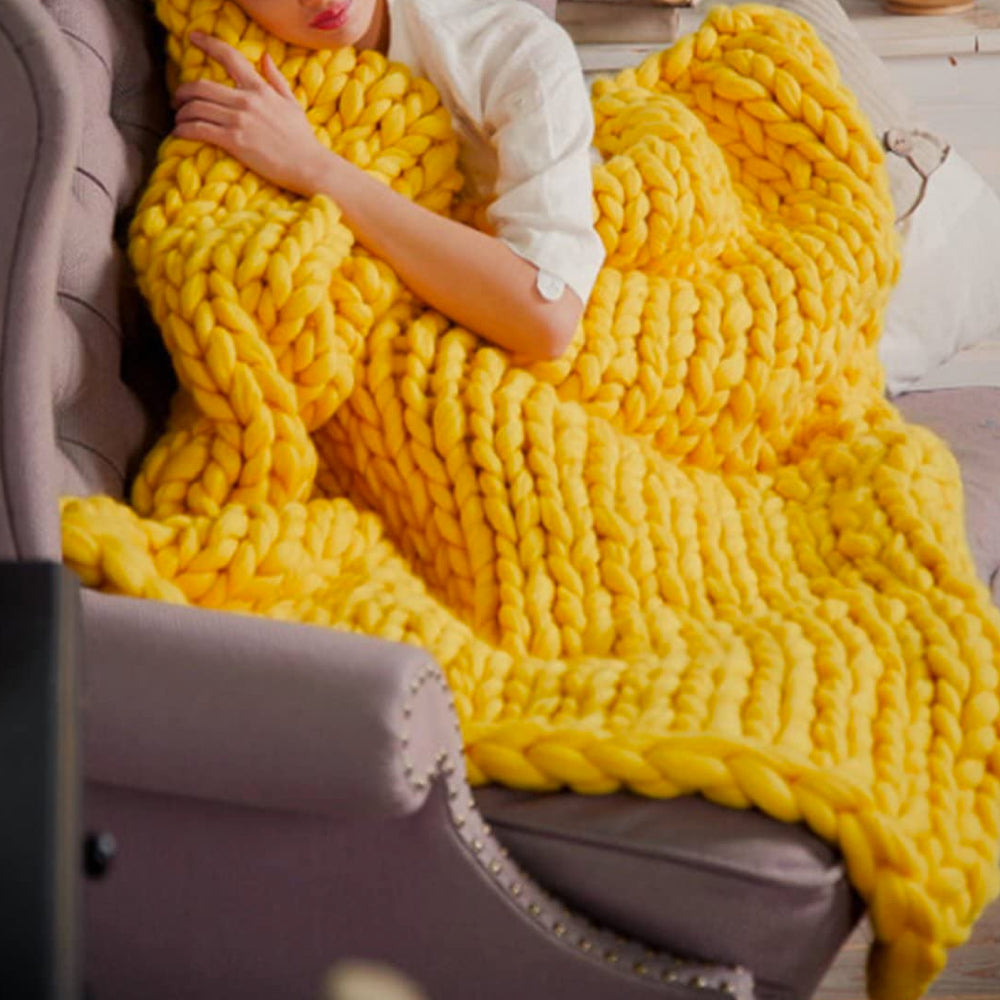 WinterWarm Wool Knitting Set - Cozy and cuddly