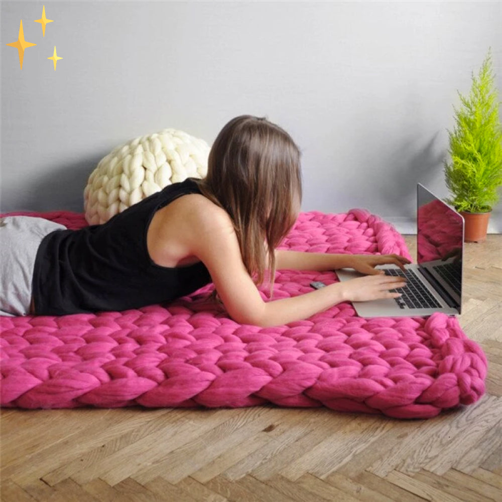WinterWarm Wool Knitting Set - Cozy and cuddly
