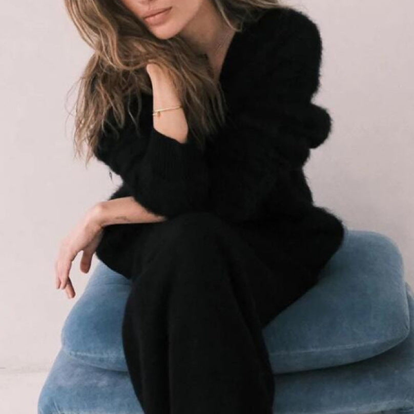 Image of Women's Button-Front Knit Cardigan