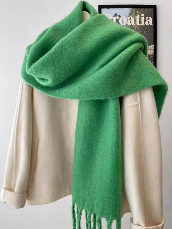 Image of Women's Oversized Fringe Scarf
