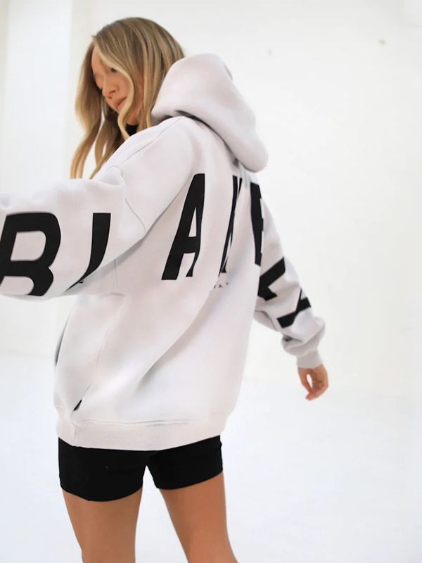 Image of Women's Oversized Graphic Hoodie