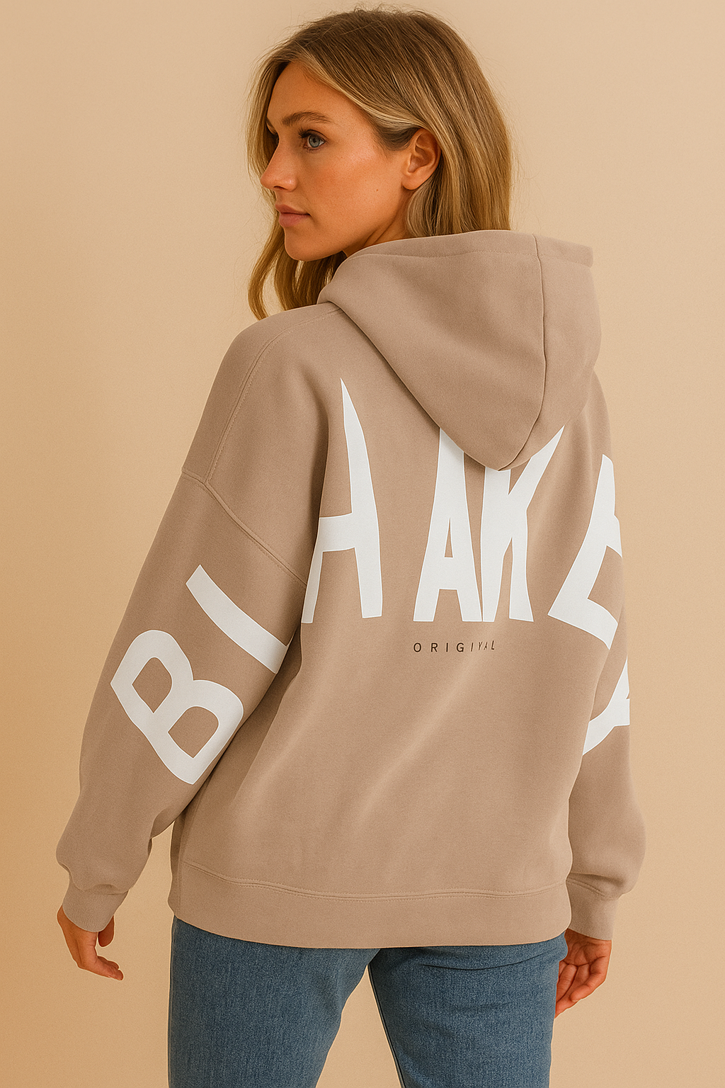 Image of Women's Oversized Graphic Hoodie