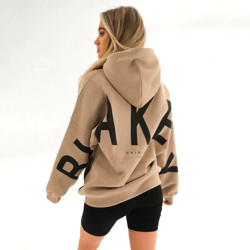 Image of Women's Oversized Graphic Hoodie