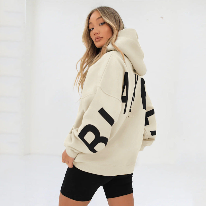 Image of Women's Oversized Graphic Hoodie