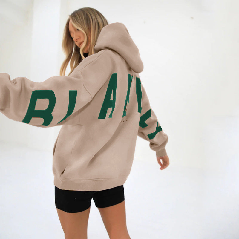 Image of Women's Oversized Graphic Hoodie