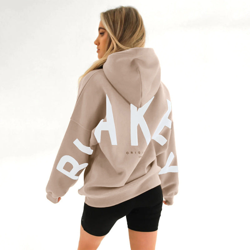 Image of Women's Oversized Graphic Hoodie