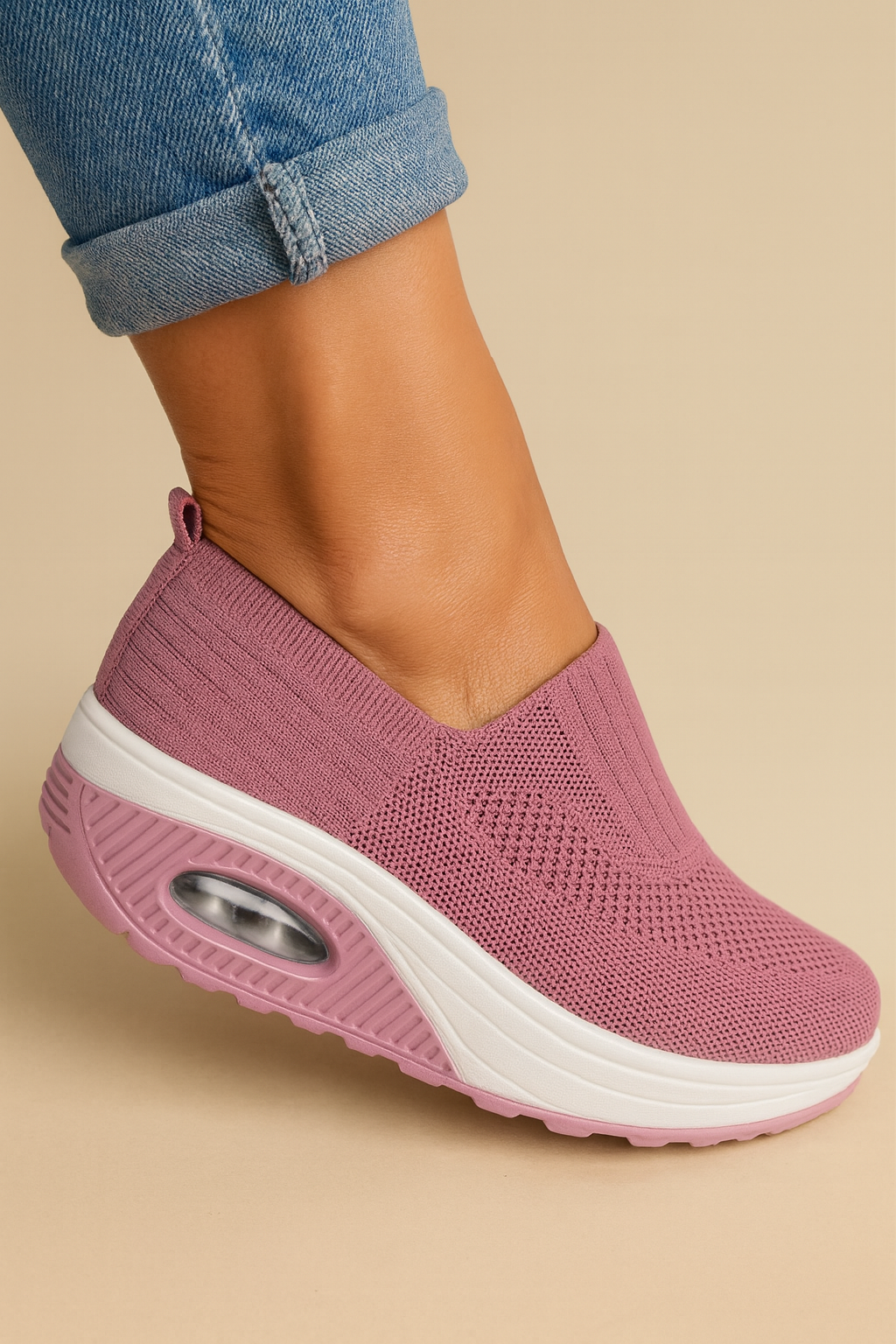 Image of Women's Platform Slip-On Sneakers